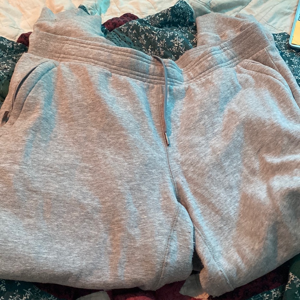 Grey joggers